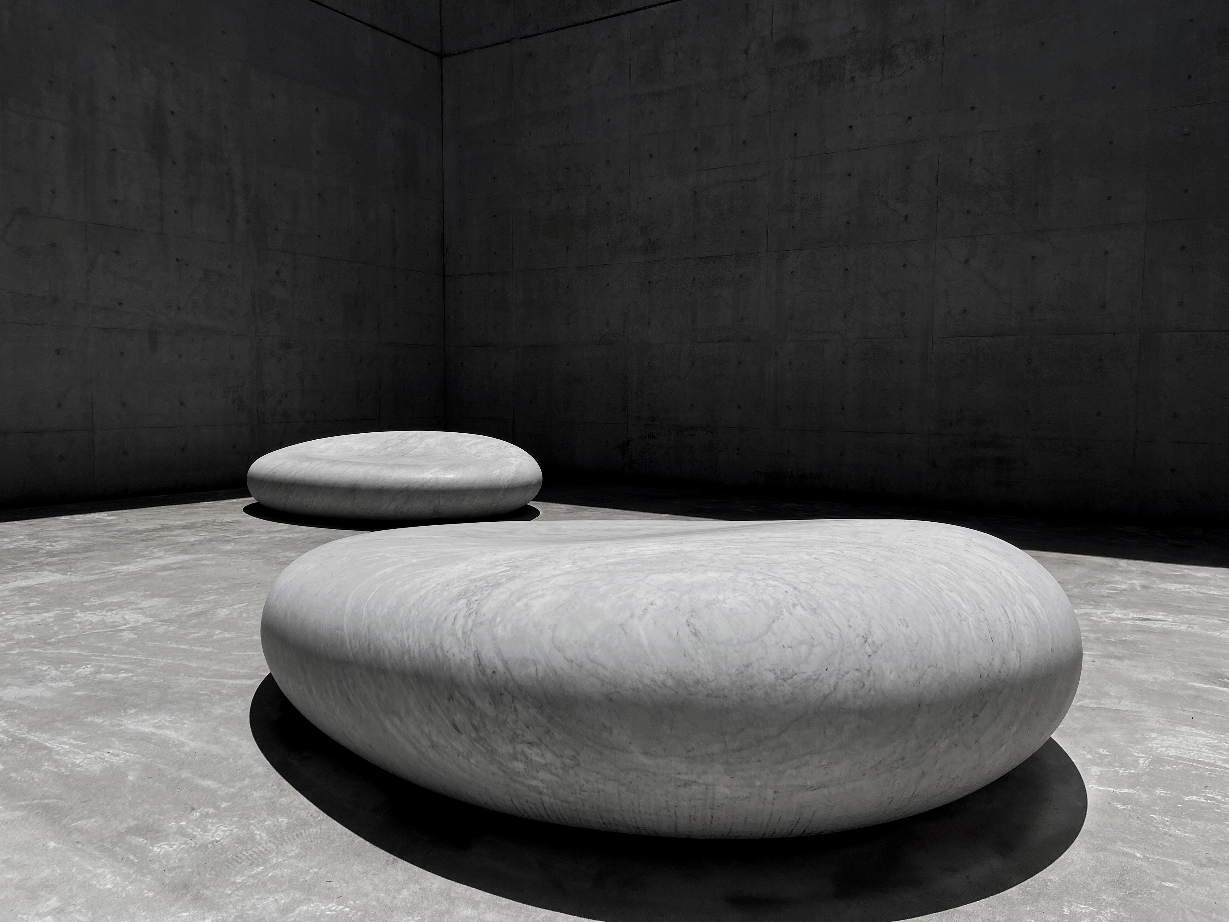 Minimalist stone sculptures